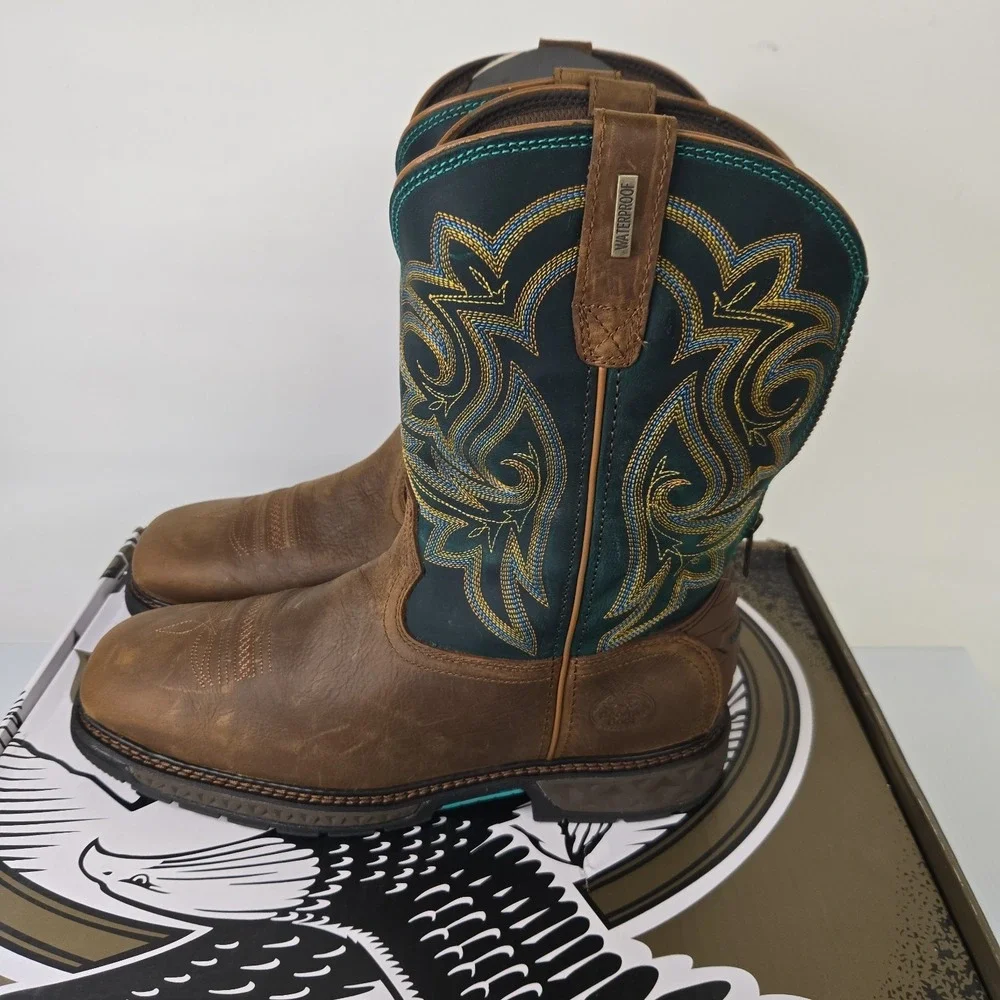 Georgia Boot Carbo-Tec LT Women's Waterproof Pull-On Boot GB00395 Size 11 M